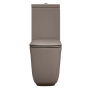 close coupled toilet Tribeca, ferro mat (511789 + 378189 + 750990), no seat