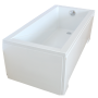 bathtub 130x70 cm "MODENA", incl long side panel