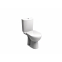Rimfree wc compact, p-trap, Selnova, dual flush, no seat