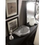 RETRO One hole built in washbasin 62 cm