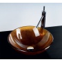 SUN glass washbasin diameter 42cm