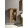 LARITA storage cabinet 40x90x25cm, left-right, oak graphite