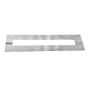 Stainless steel shower drain with grid Bucanera, 900x110mm
