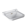 Washbasin Waldorf 60x55 cm,bronzed overflow ring included (414001+811393)