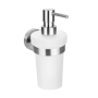 X-STEEL Soap Dispenser 250ml, brushed stainless steel (100x180x75 mm)