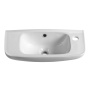 Small ceramic washbasin 51x22cm