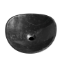 BLOK Stone Washbasin 40x12cm, black marquin