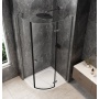 dušikaar Globe, gun metal,  900x800 mm, kirgas klaas, parem