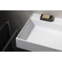 kivimassist valamu GODIVA ilma segistiavata  68x44 cm, valge