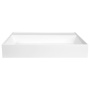 kivimassist valamu GODIVA ilma segistiavata  68x44 cm, valge