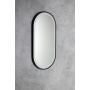 LED peegel Kaira 45x90 cm, matt must