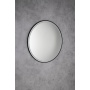 LED peegel KADRIS 80 cm, matt must