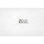 Kivimassist dušialus MITIA 140x90x3 cm, valge