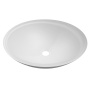 klaasist valamu Telica 42 cm, valge