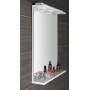 pistikupesaga LED peegel KORIN 60x70x12cm