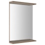 LED peegel Korin Strip 50x70x12, oak platin