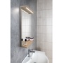 LED peegel Korin Strip 50x70x12, oak platin