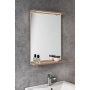 LED peegel Korin Strip 50x70x12, oak platin