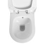 Kombineeritud WC/bidee AVVA, Rimless, 35,5x53 cm, valge
