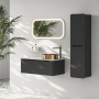 vannitoakapp KERALA, 2 ust, L/R, anthracite matt