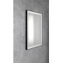 LED peegel GANO 60x80cm, must