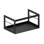 NUBES/NORM washbasin frame 80x50cm, black matt