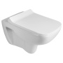 seina wc pott Spazio 34x53 cm, valge