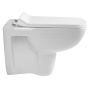 seina wc pott Spazio 34x53 cm, valge