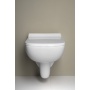 seina wc pott Spazio 34x53 cm, valge
