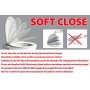 soft close prill-laud Pako, matt must