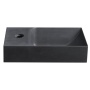 betoonist valamu PICCOLINO L 30.8x17 cm, dark antratsiit