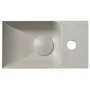 betoonist valamu PICCOLINO R 30.8x17 cm, sand
