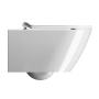 Seina WC KUBE X, Swirlflush, 55x36 cm, valge ExtraGlaze