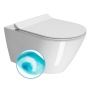 Seina WC KUBE X, Swirlflush, 55x36 cm, valge ExtraGlaze