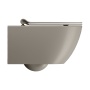 Seina WC PURA, Swirlflush, 55x36 cm, dove grey, seest glasuuriga, väljast matt