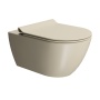 Seina WC PURA, Swirlflush, 55x36 cm, creta, seest glasuuriga, väljast matt