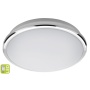 SILVER LED laevalgusti 10W, 230V, diameeter 28cm, külm valge, kroom