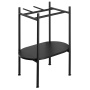 PUNO pedestal under the washbasin 400x820x360mm, black