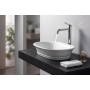TIVOLI ceramic counter top washbasin, 55x38cm, white