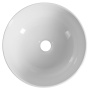 valamu tööpinnale EMMI  Ø 33 cm, valge
