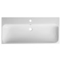 valamu seinale Toridi 101x46.5 cm, valge