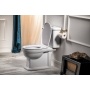 WC iste CLASSIC Soft Close, valge/kroom