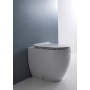 WC iste FLO SLIM Soft Close, valge