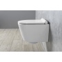 WC iste KUBE X, NORM Soft Close SLIM, duroplast/valge