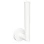 WC paberi hoidja seinale X-ROUND WHITE, valge